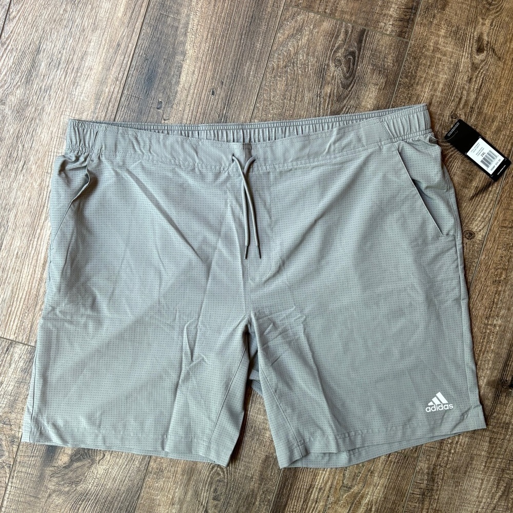 Adidas Hybrid Woven Grey Short Men's Size 2XL